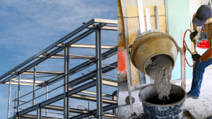 Construcții metalice vs. construcții din beton